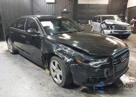 2013 Audi A6 2.0T Premium из США, поврежденный, VIN WAUGFAFCXDN090400